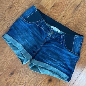 Isabel Maternity Midi Jean‎ Shorts 2